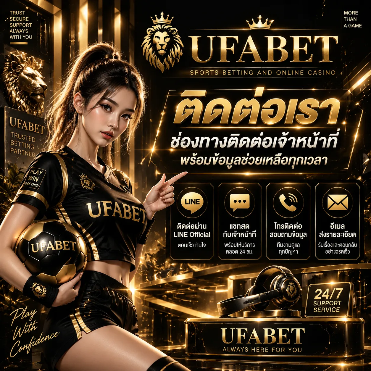 ติดต่อ UFABET